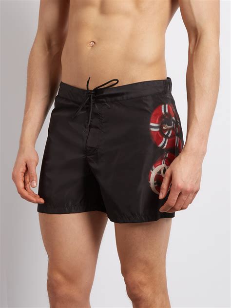 gucci swim trunks fake|Gucci bathing suit men's.